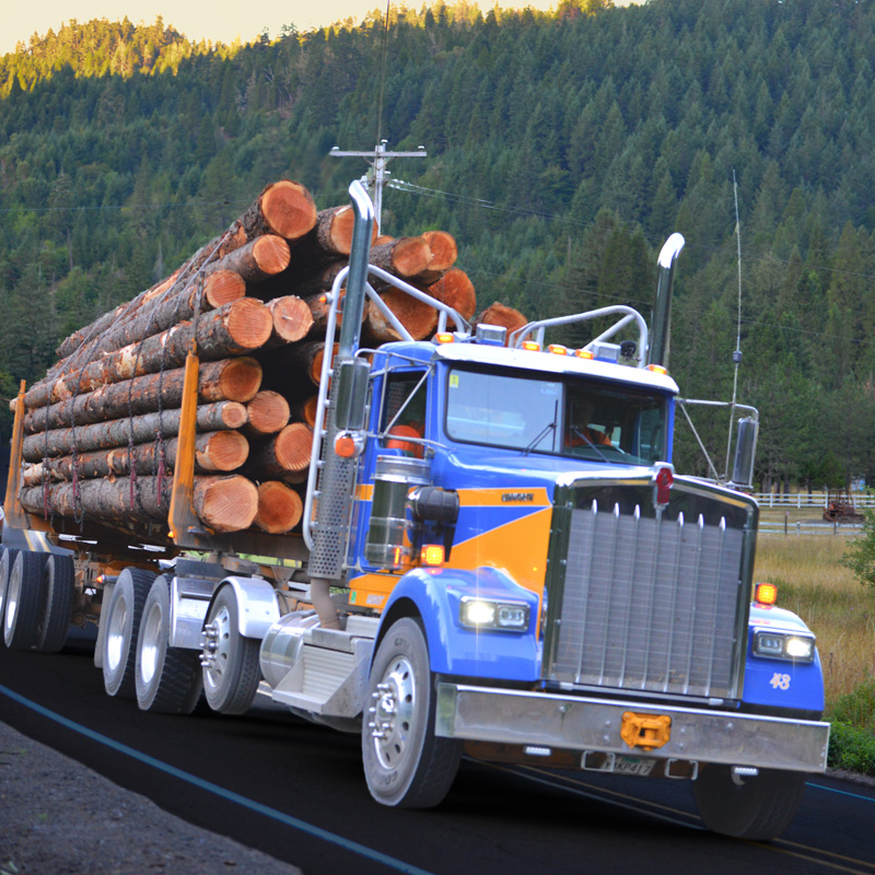 log truck, logging