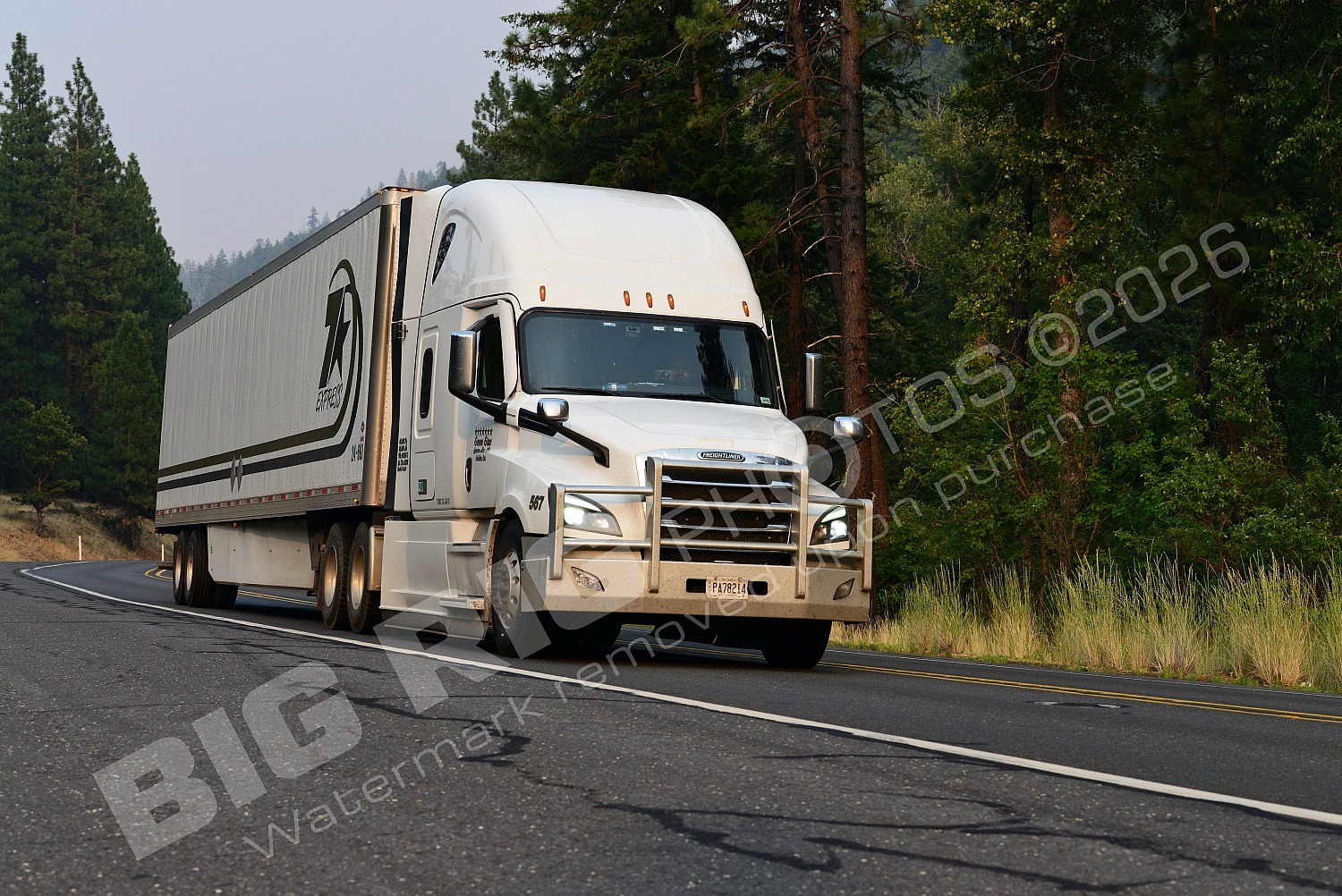 BBF, Dry Van, Freightliner Trucks, Z Trucking Express, pa78214