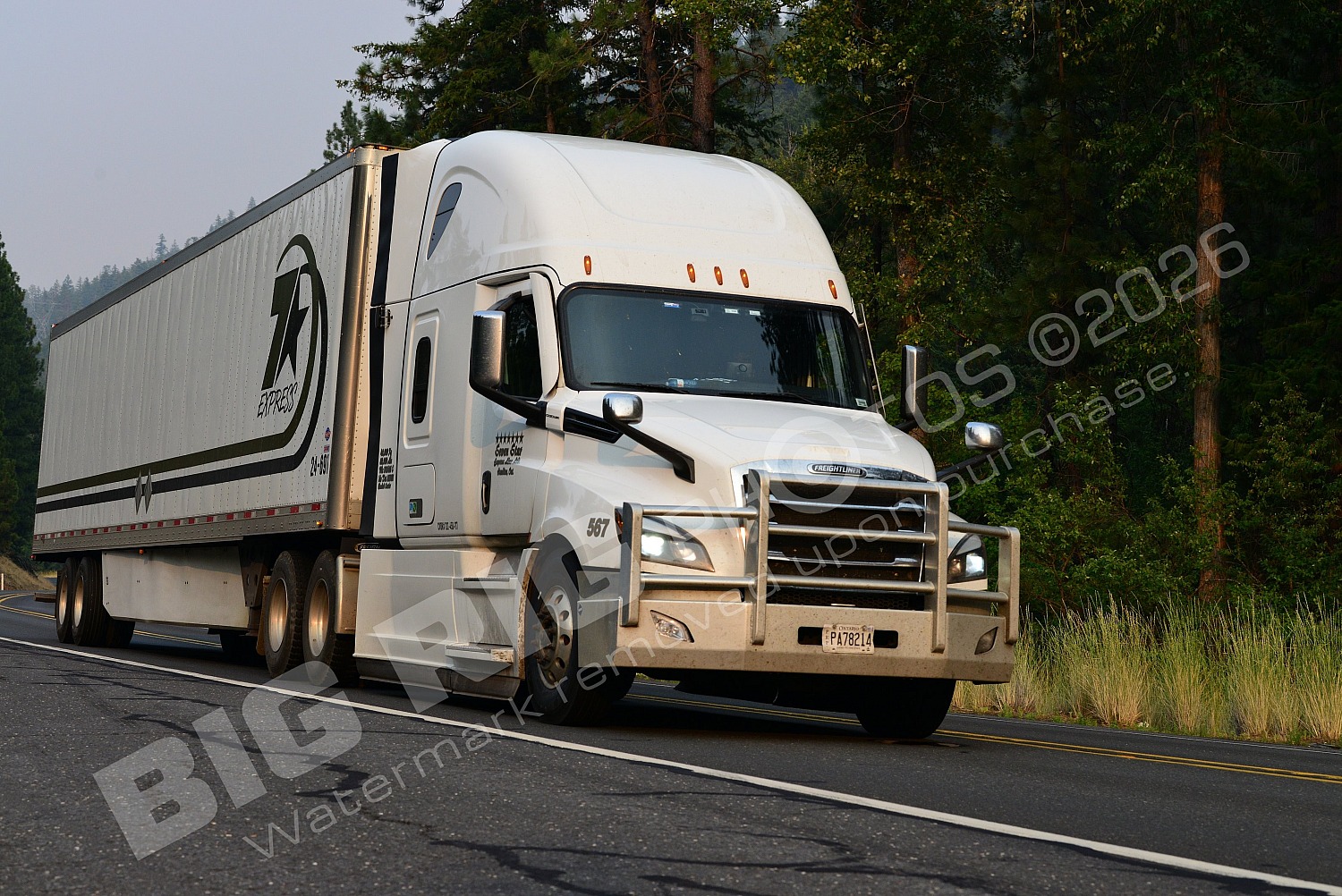 567, 7K Express, 7K Express 567, BBF, Dry Van, pa78214