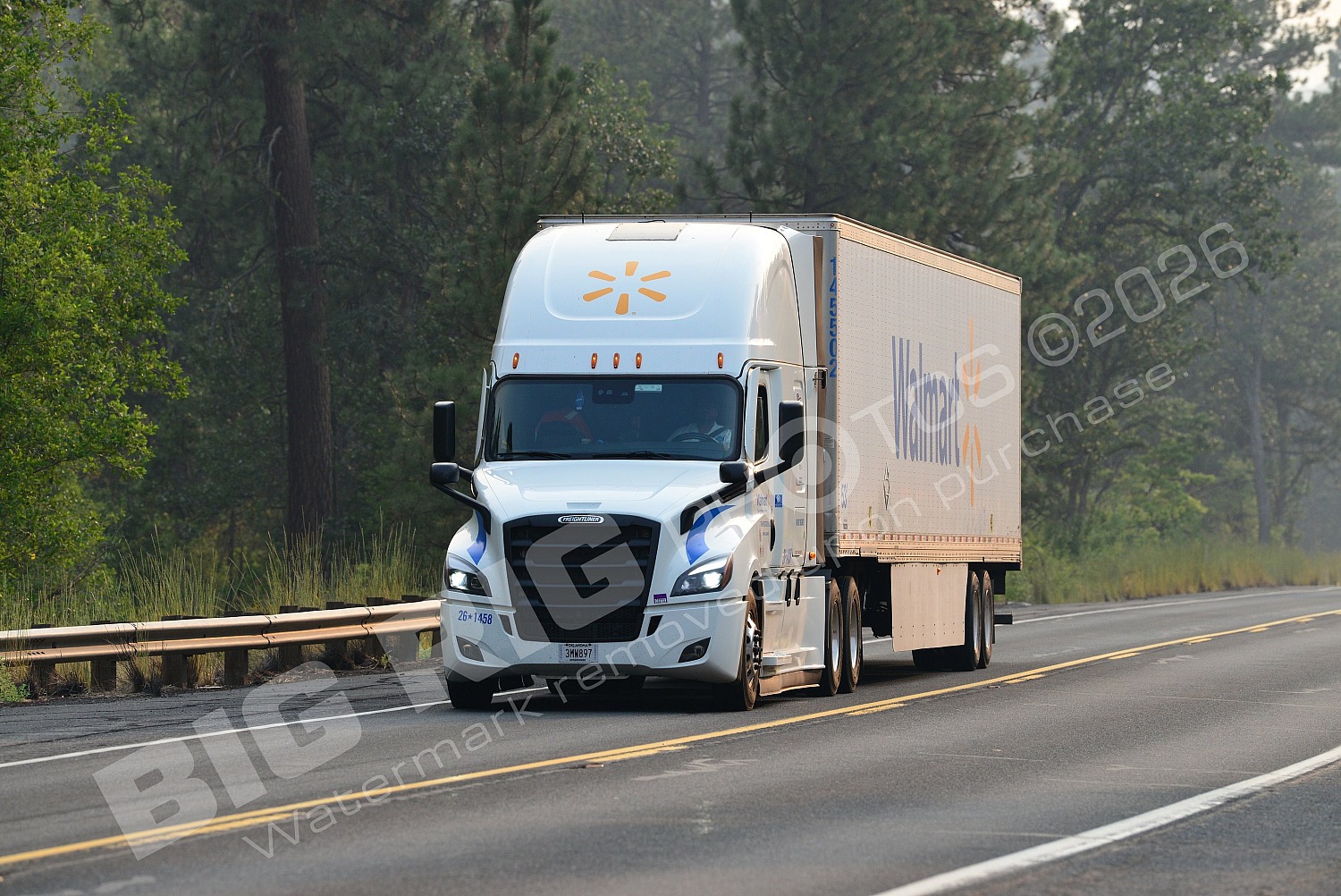 26-1458, 3mw897, BBF, Freightliner Tru, Walmart, Walmart 26-1458