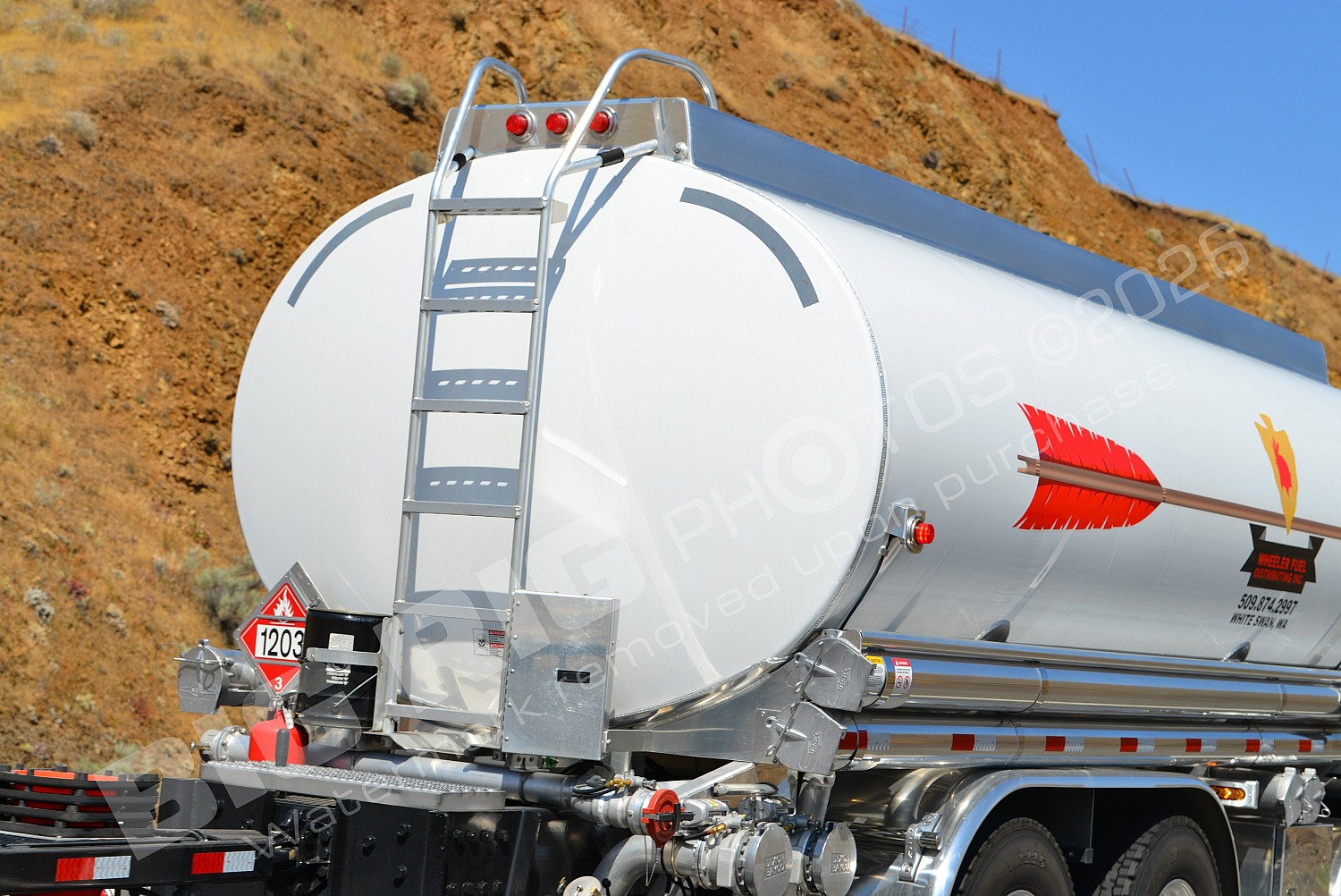 11288, Kenworth, Mary Hill Grade, Oregon, Tanker, US97, Wheeler Fuel, white