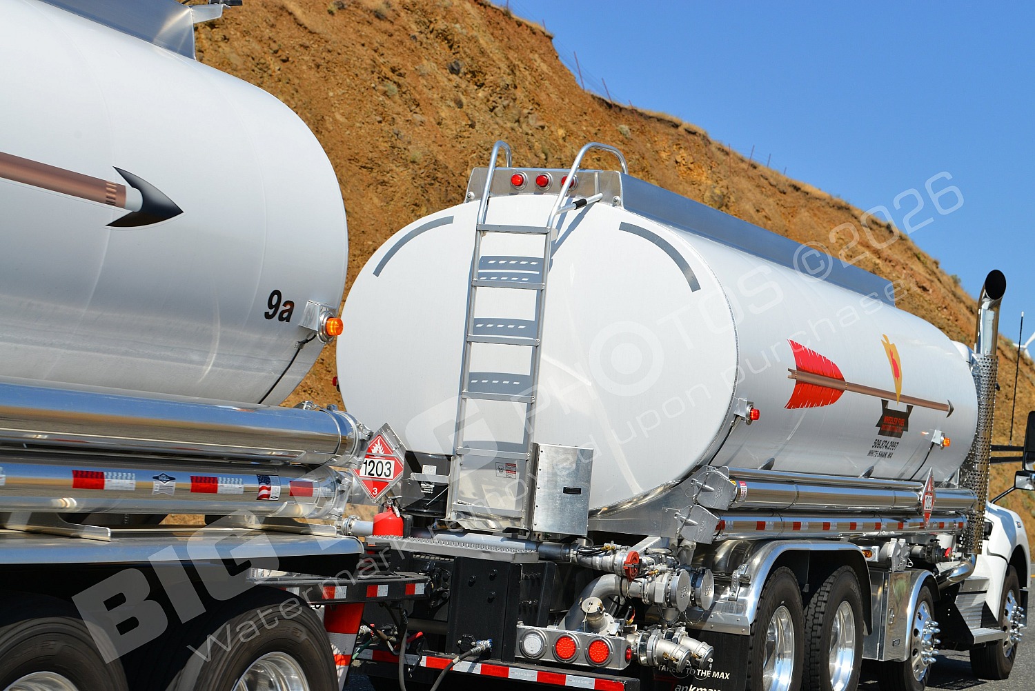 11288, Kenworth, Mary Hill Grade, Oregon, Tanker, US97, Wheeler Fuel, white