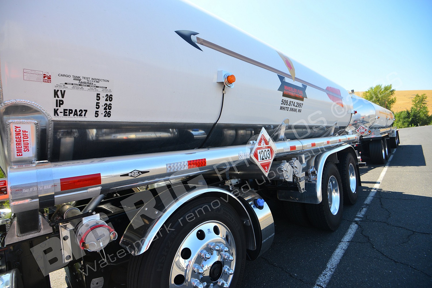 11288, Kenworth, Mary Hill Grade, Oregon, Tanker, US97, Wheeler Fuel, white