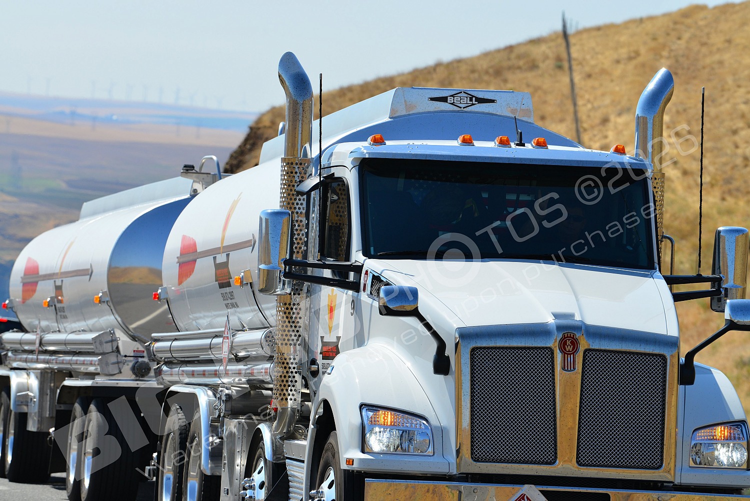 11288, Kenworth, Mary Hill Grade, Oregon, Tanker, US97, Wheeler Fuel, white