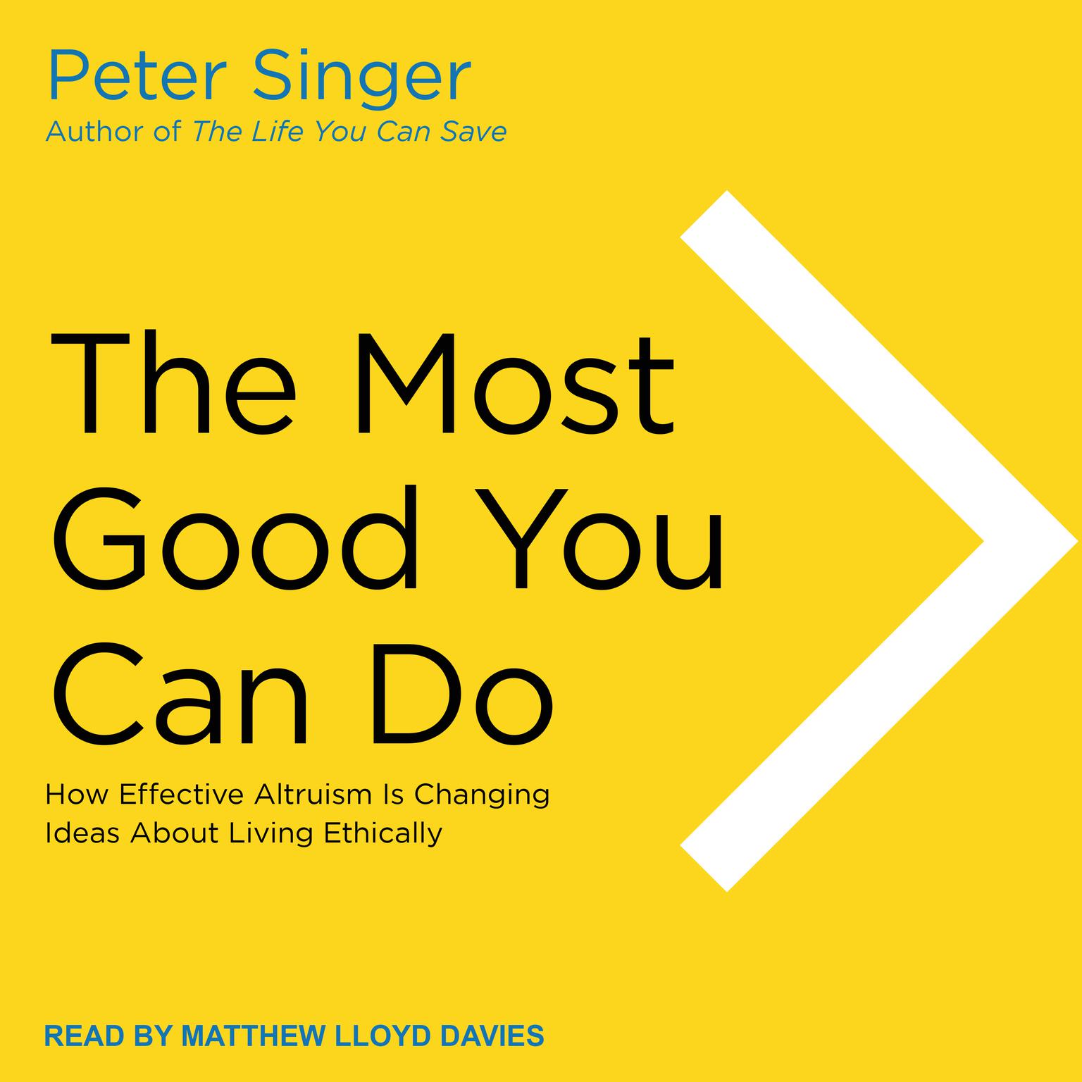 The most good you can do audiobook listen instantly 