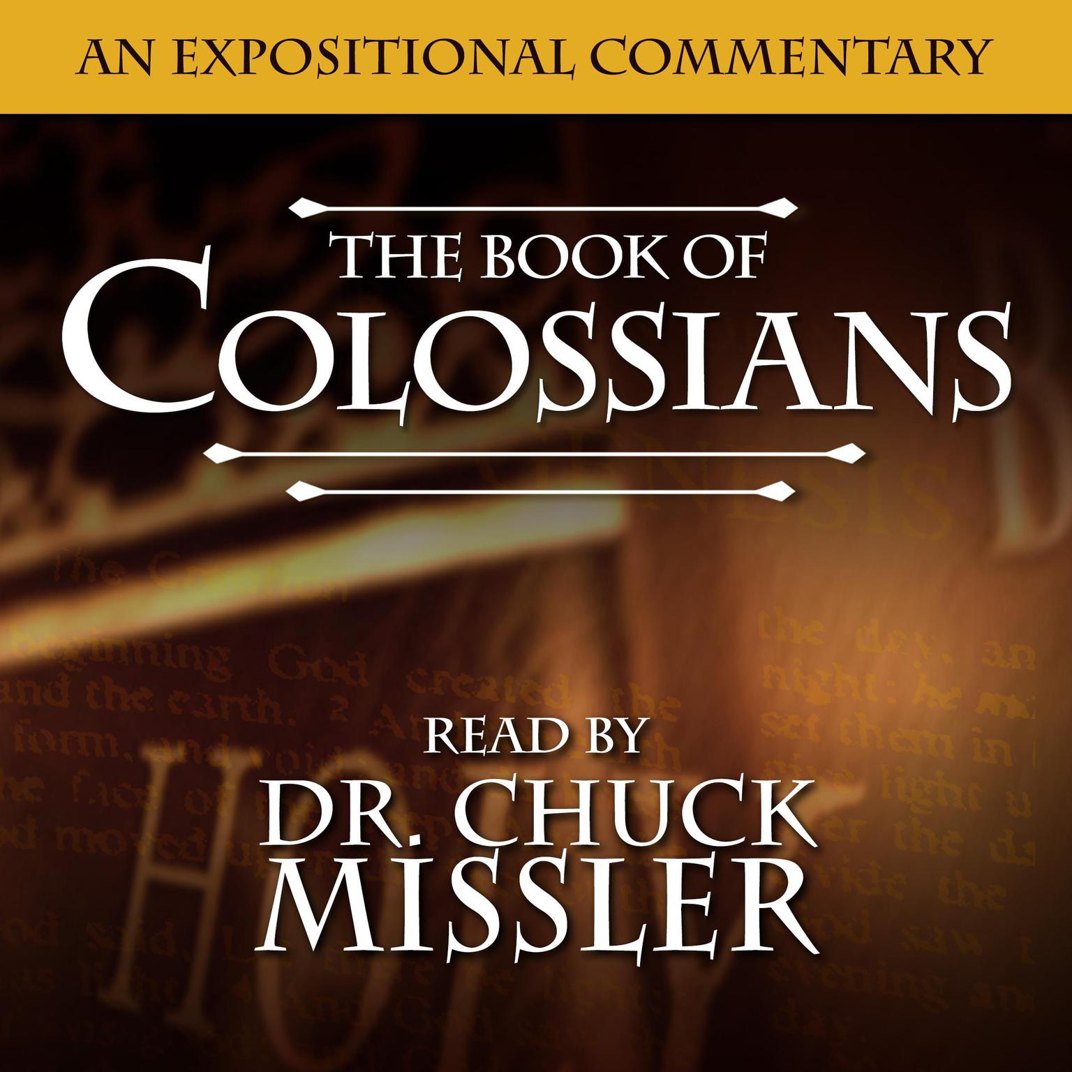 Book Of Colossians Niv The Book of Colossians NIV