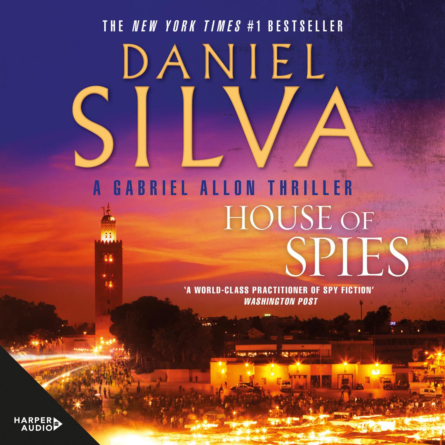 House of Spies Audiobook by Daniel Silva, read by Guidall