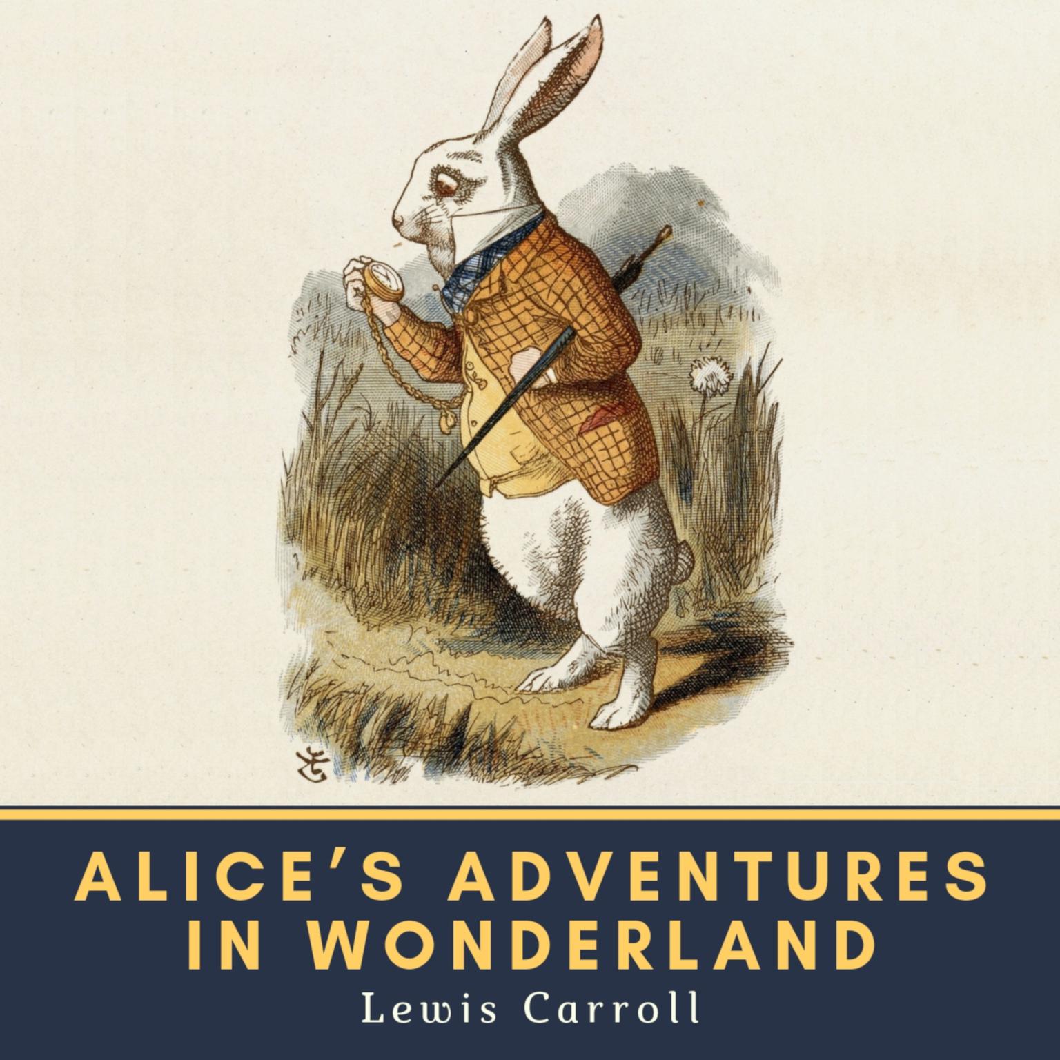 Alice's Adventures in Wonderland Audiobook by Lewis Carroll, read by