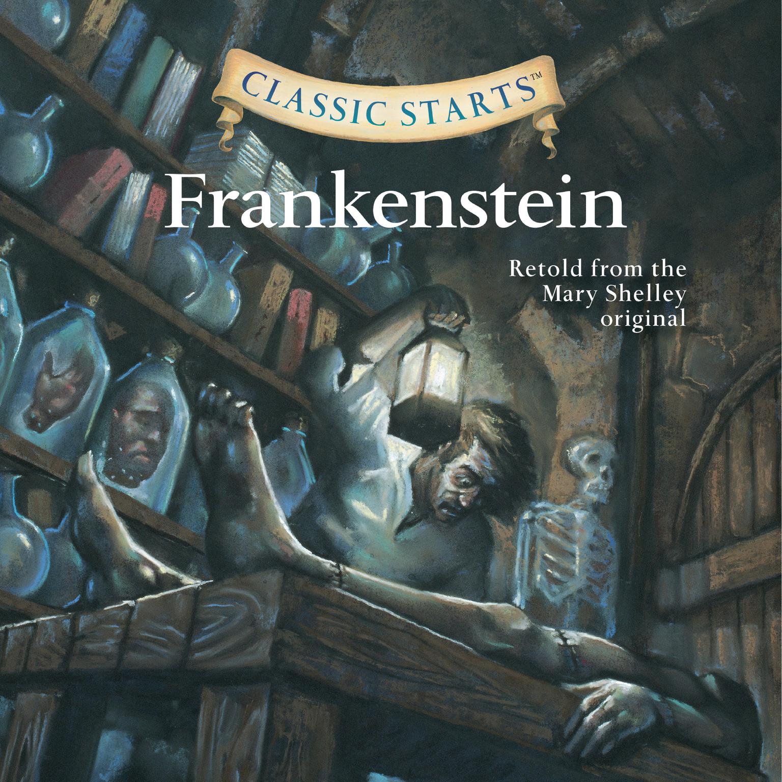 Frankenstein Audiobook by Mary Shelley, read by Rebecca K. Reynolds