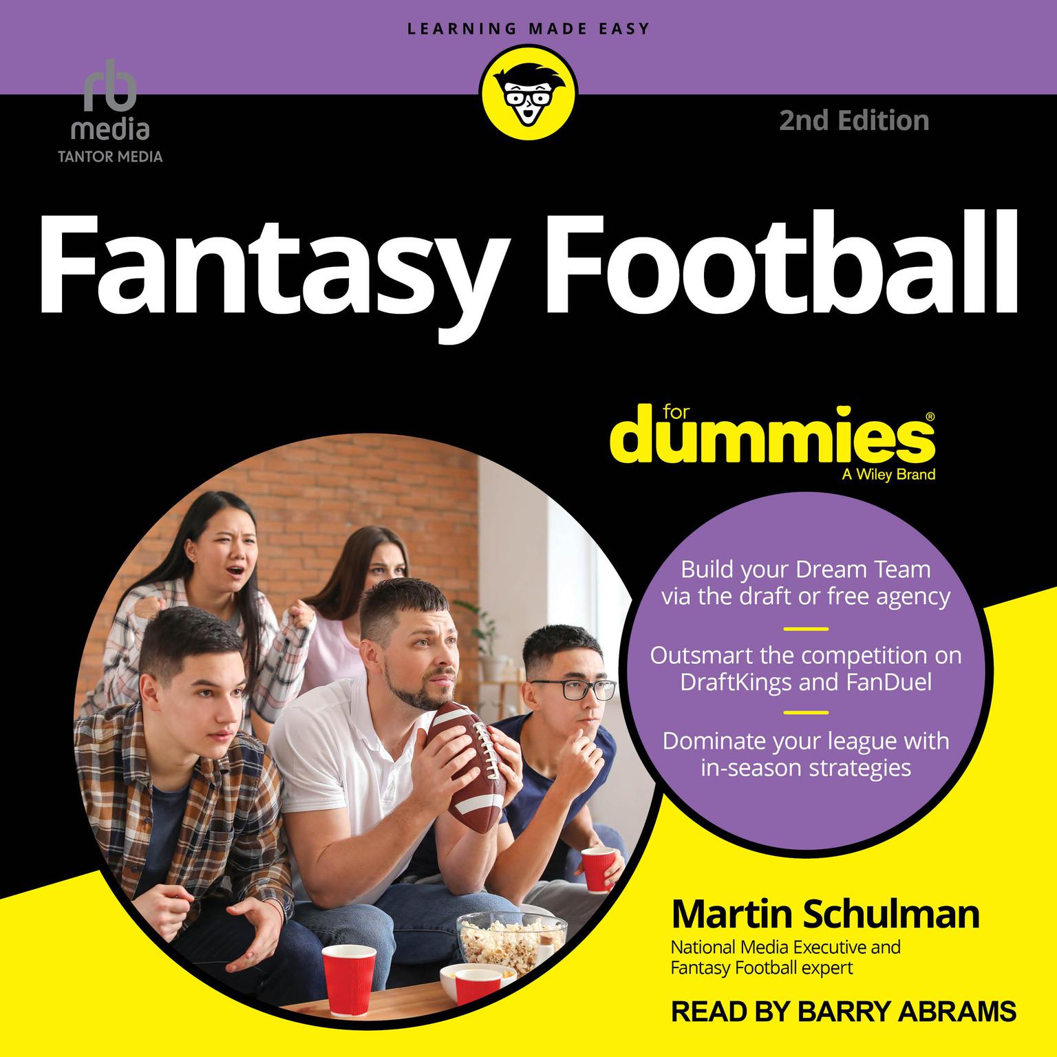 Fantasy Football For Dummies, 2nd Edition Audiobook Listen Instantly!