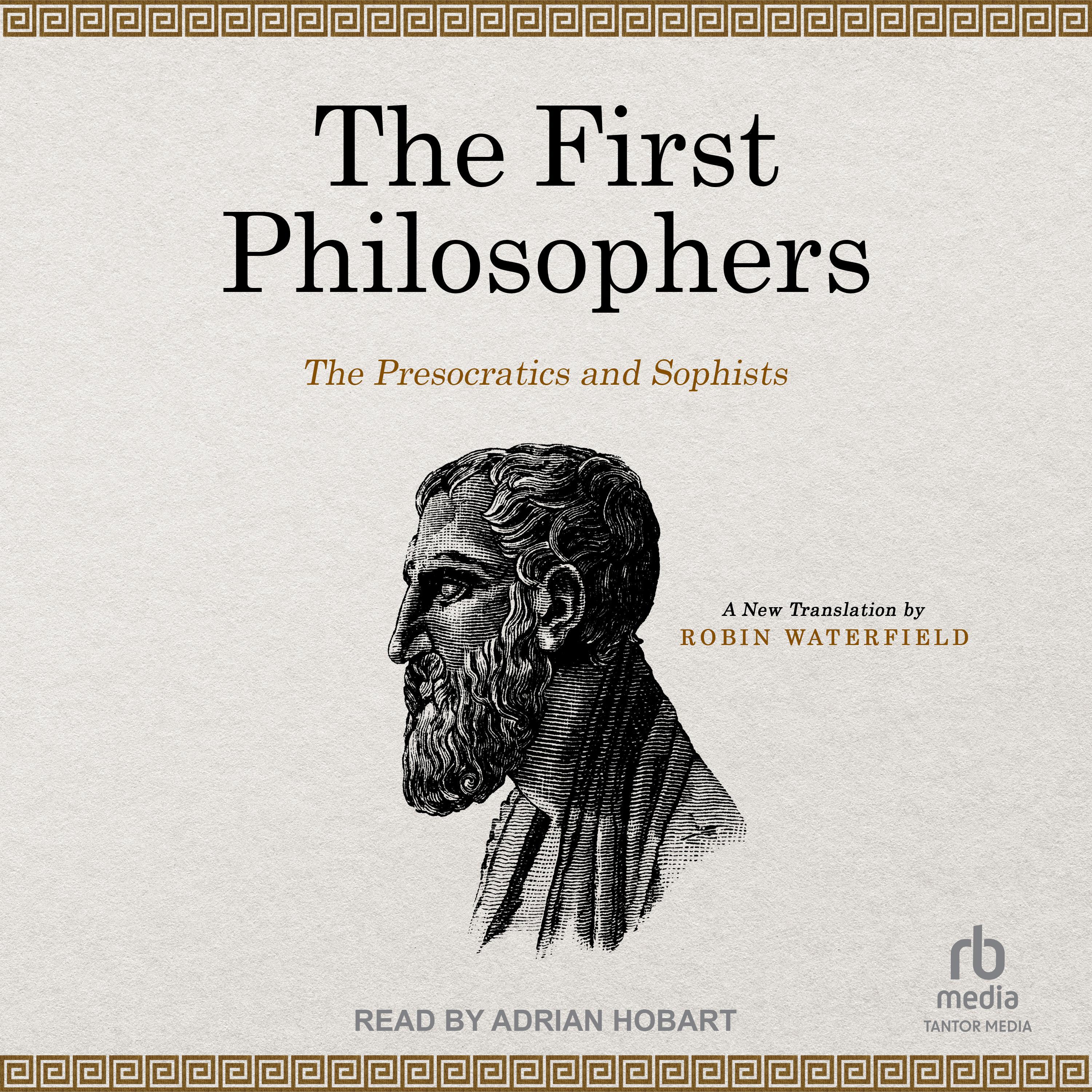 The First Philosophers Audiobook by Robin Waterfield