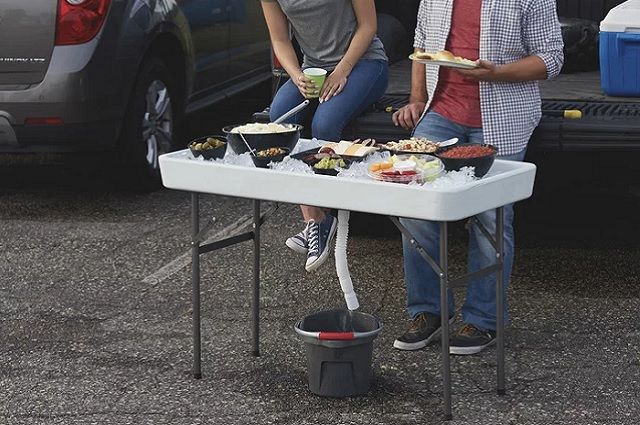 Tailgate Ice Party Table