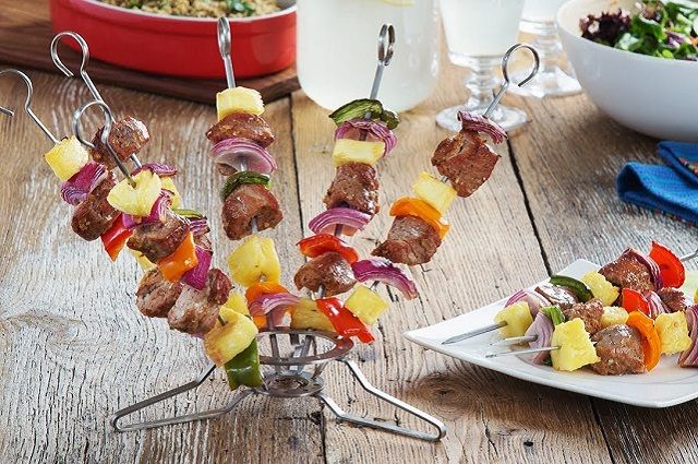 Standing Skewer Cooking System