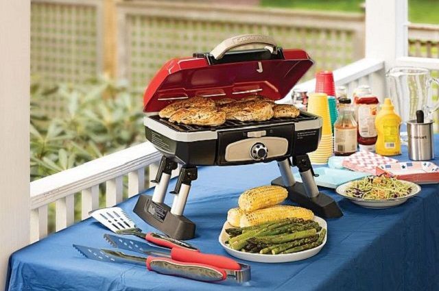 Petite Gourmet Portable Tabletop Gas Grill