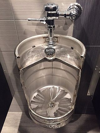 Beer Keg Urinal