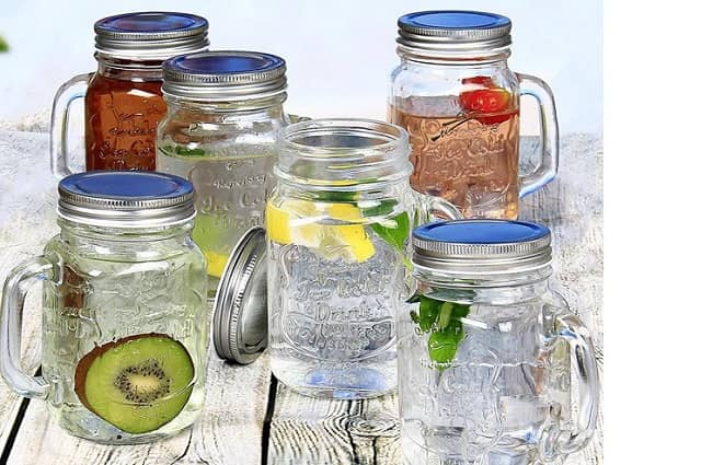 Estilo Mason Jar Mugs