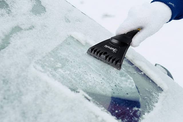 AstroAI Snow Brush and Detachable Ice Scraper