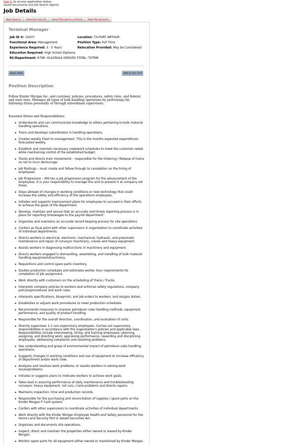 it operation manager job description