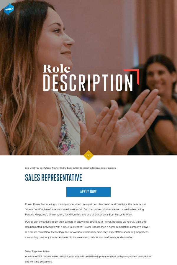 Sales Representative Job At Power Home Remodeling Group In Houston Awesome Power Home Remodeling Group Careers Sales Representative Job At Power Home Remodeling Group In Houston Awesome Power Home Remodeling Group Careers