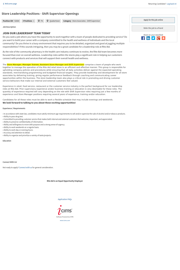 shift supervisor responsibilities barca fontanacountryinn com shift supervisor responsibilities