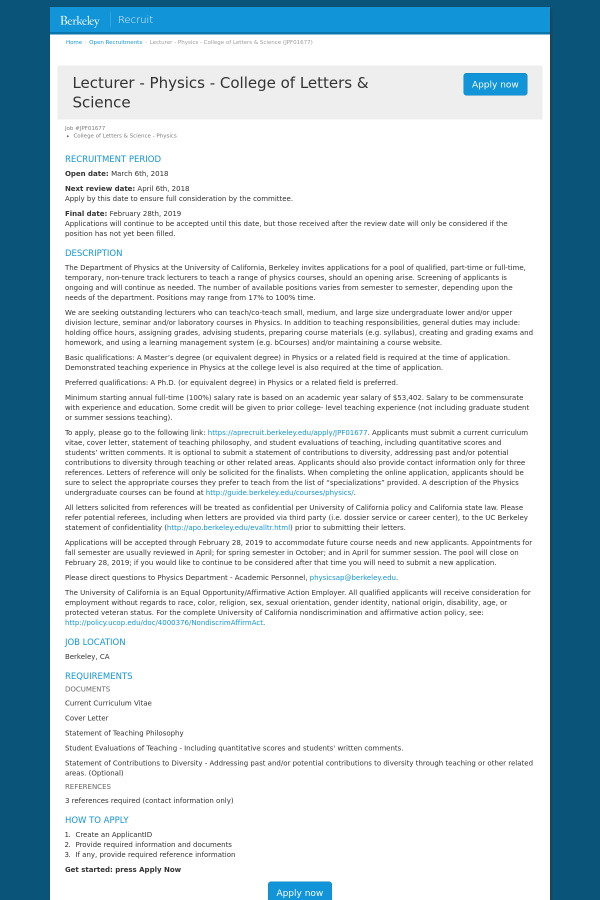 physics degree job