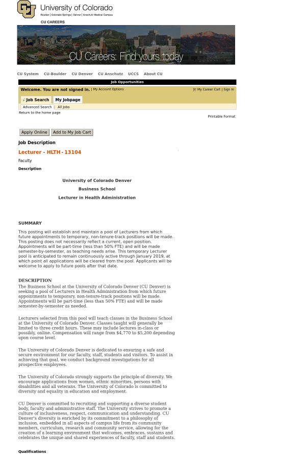 Denver Health Jobs PicsHealth