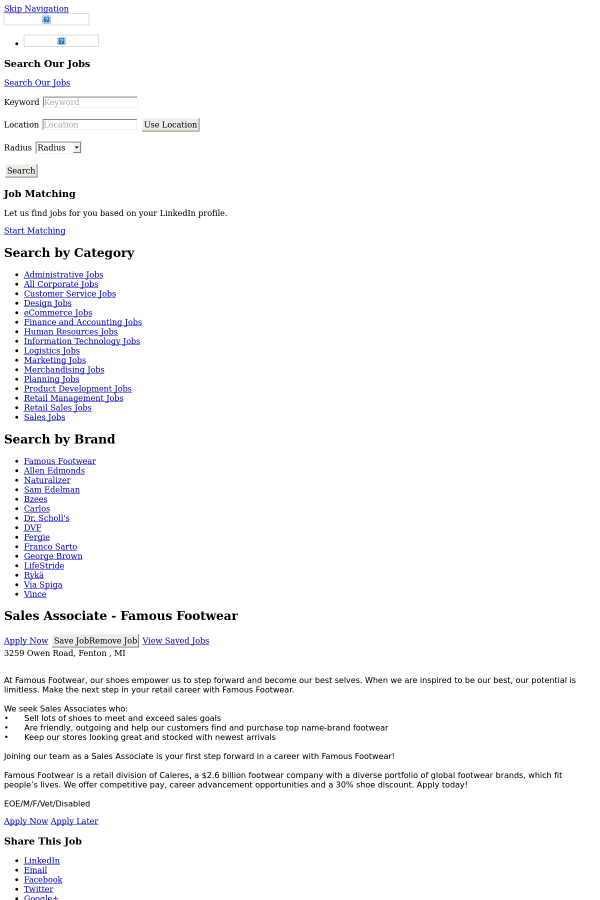 famous footwear corporate phone number