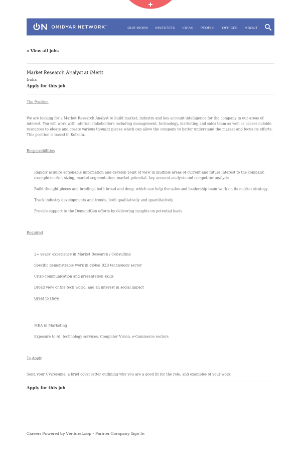 market research analyst job at imerit in india 13290502 tapwage research consultant job description
