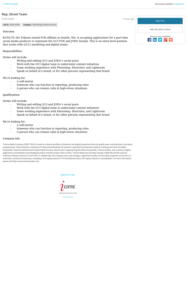 write an essay on film scene