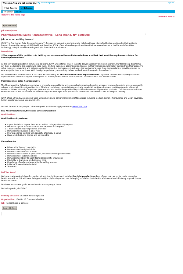 pharmaceutical sales representative job at quintiles transnational pharmaceutical sales jobs requirements