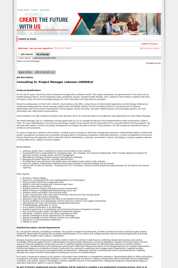 project management job description resume resume project manager