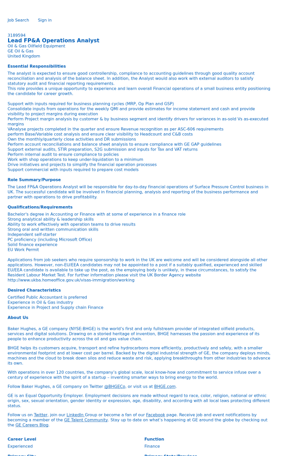 Financial Operations