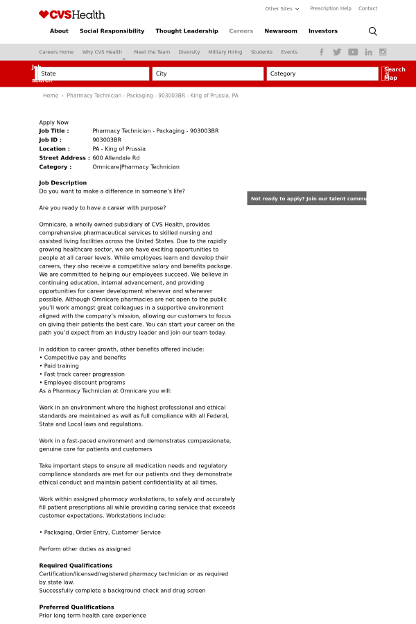 pharmacy technician packaging 903003br