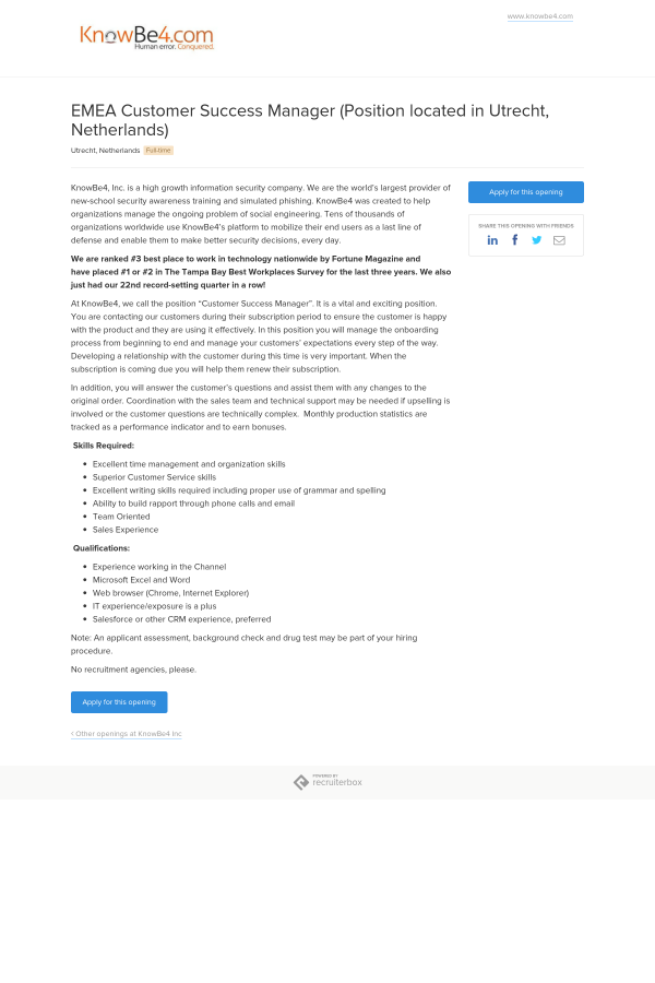 netherlands background check hiring procedure