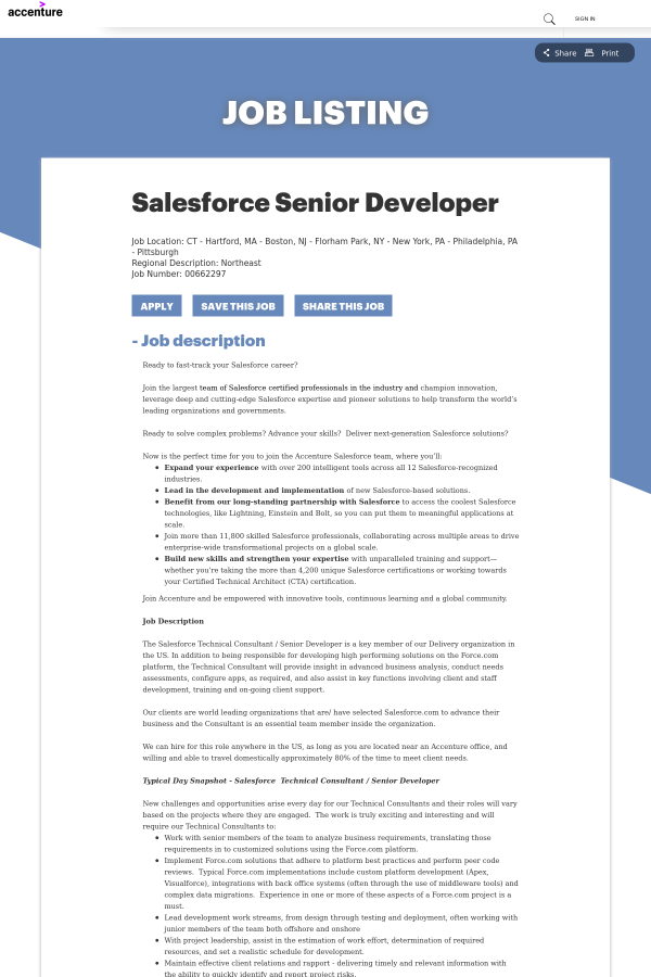 Salesforce Consultant Jobs New York Salesforce