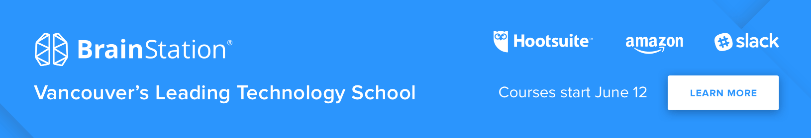 Brainstation - courses start June 12