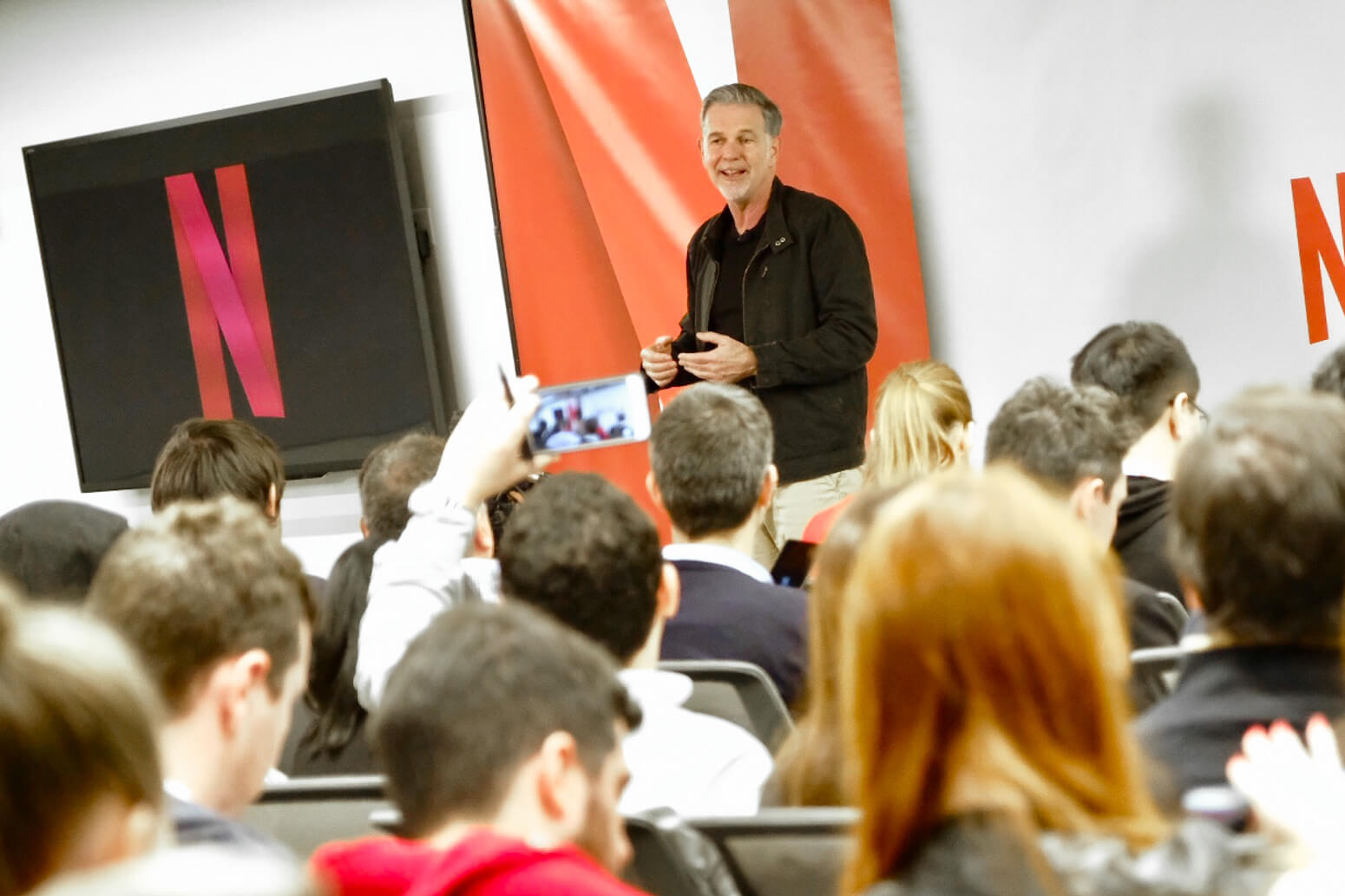 Netflix co-founder and CEO Reed Hastings.