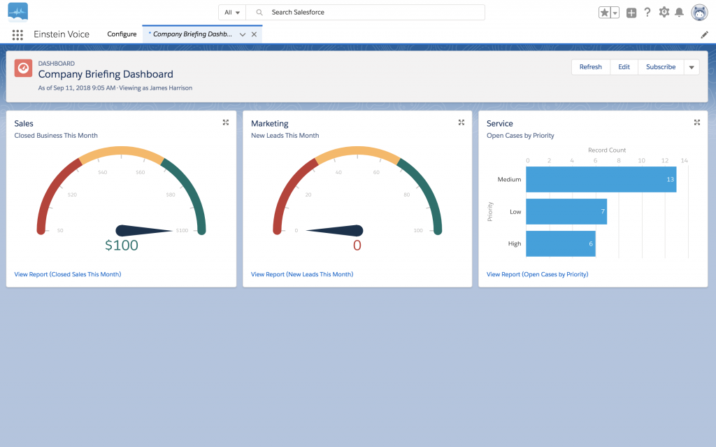 salesforce einstein voice