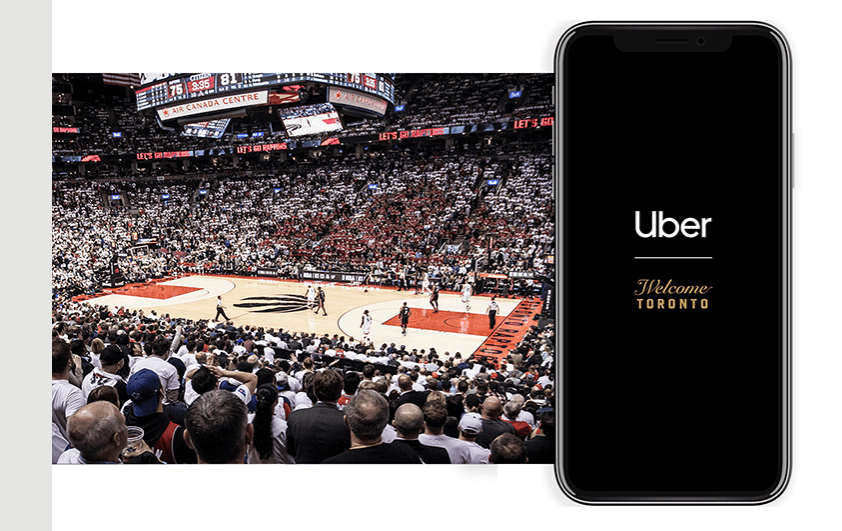 uber toronto raptors