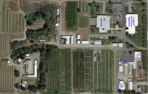 Google map view of TFREC