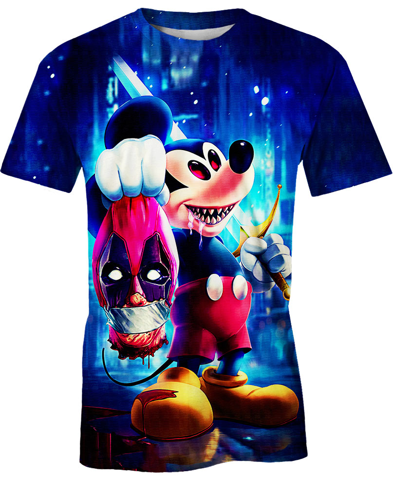 evil mickey mouse shirt
