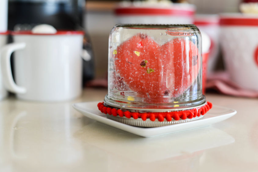 Heart Snow Globe Heart Snow Globe