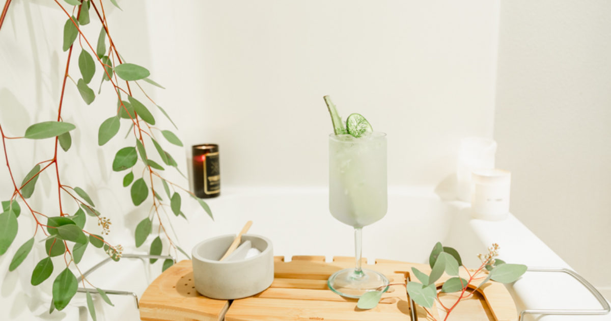 Cucumber Aloe Coconut Water Cocktails For A Spa Day At Home The Inspired Home