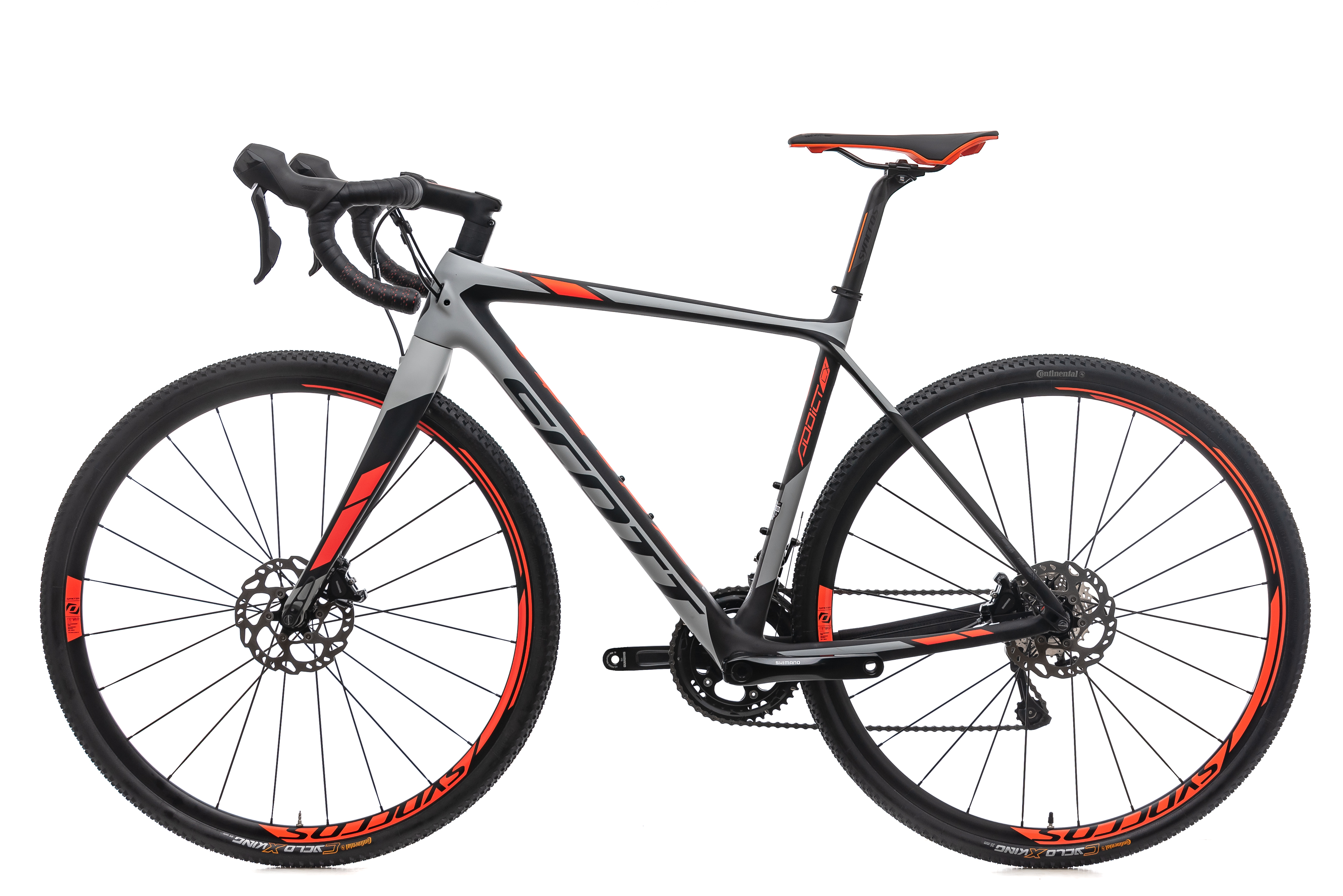 2018 Scott Addict CX 20 Disc Cyclocross Bike Small Carbon Shimano 105 5800 11s | eBay