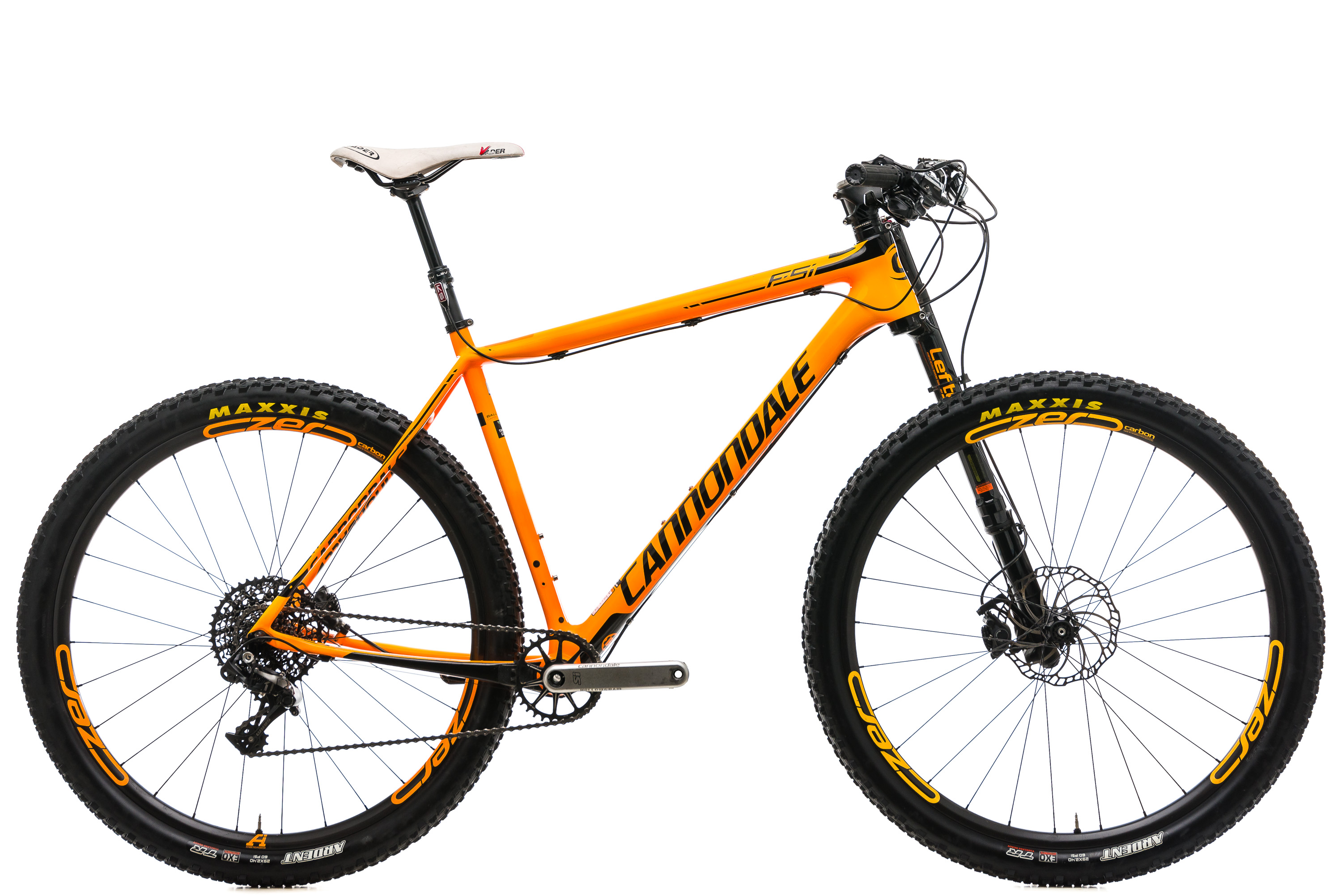 2016 Cannondale F-Si Carbon 2 Mountain Bike X-Large 29/" SRAM X01 11s Lefty