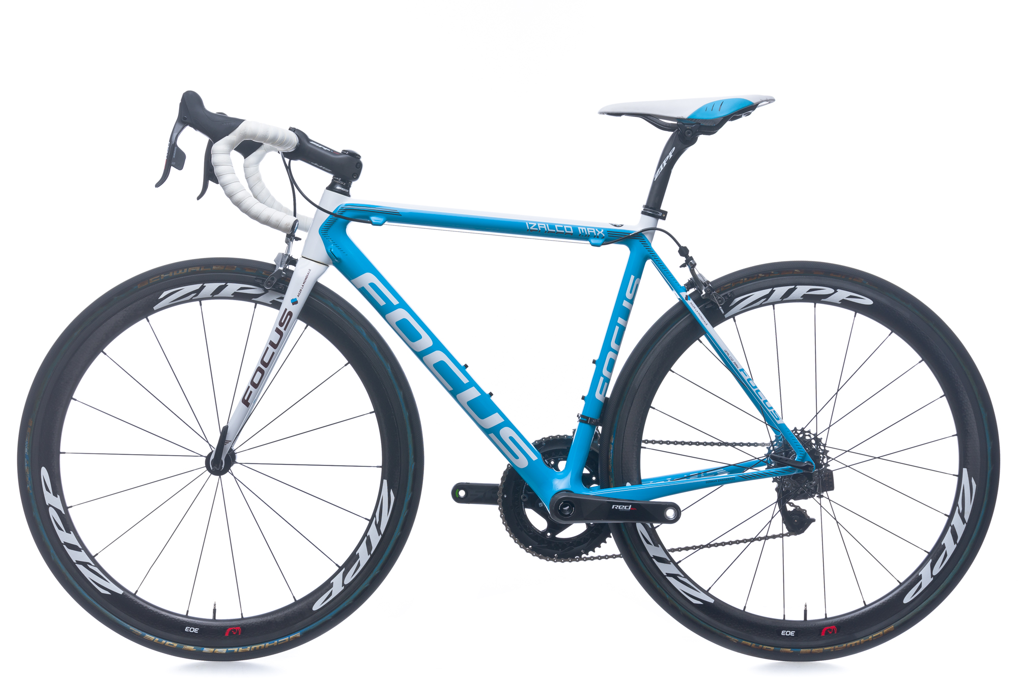2016 Focus Izalco Max Team AG2R Road Bike 52cm SRAM Red eTap Zipp 303 