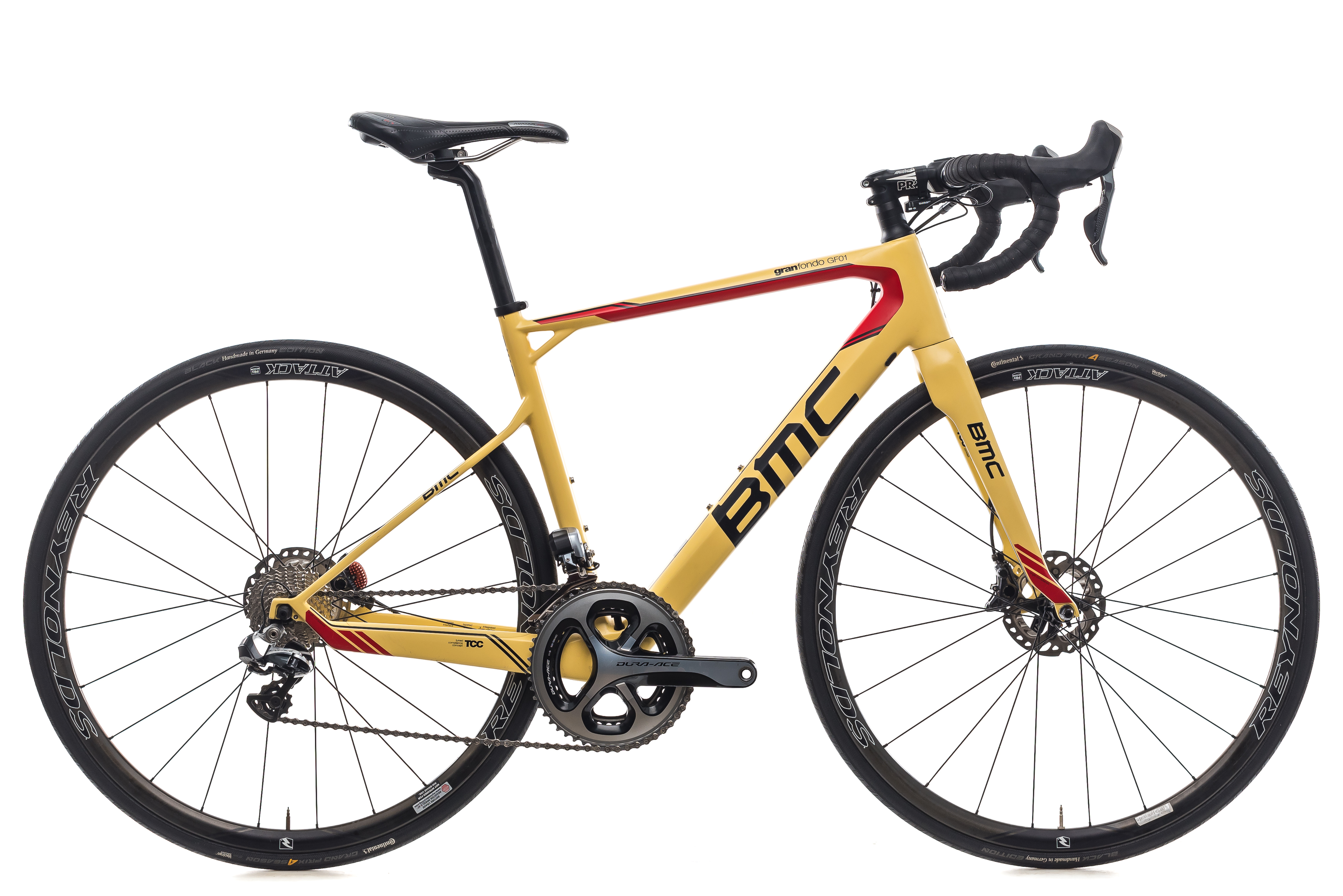 2016 BMC Granfondo GF01 Disc Road Bike 51cm Small Carbon Shimano Dura