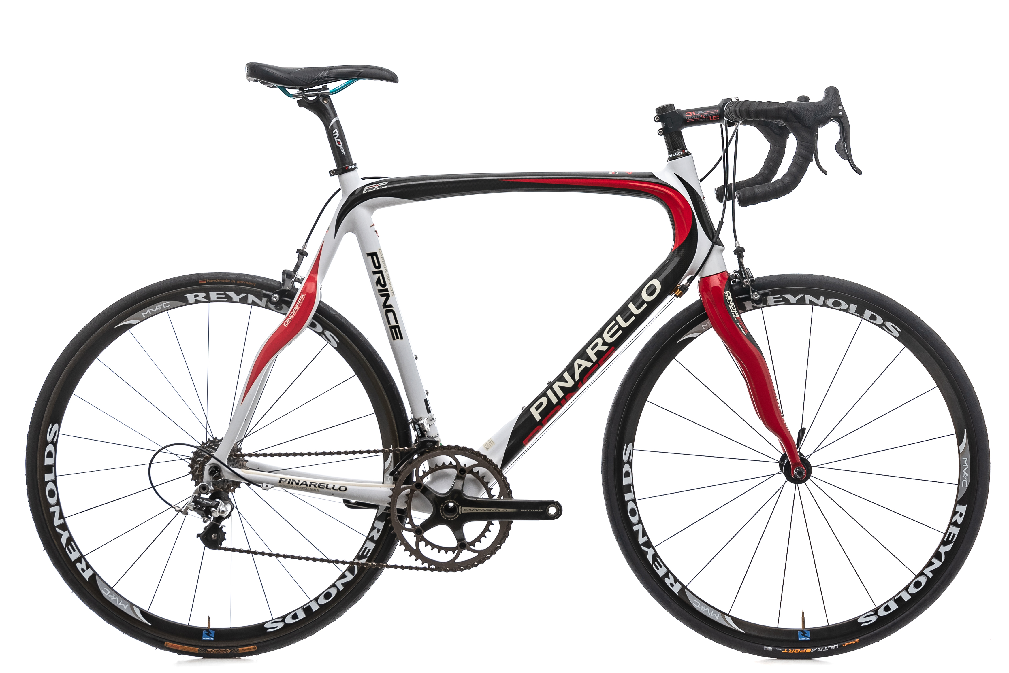2010 Pinarello Prince Road Bike 59.5cm Carbon Campagnolo Record 10s