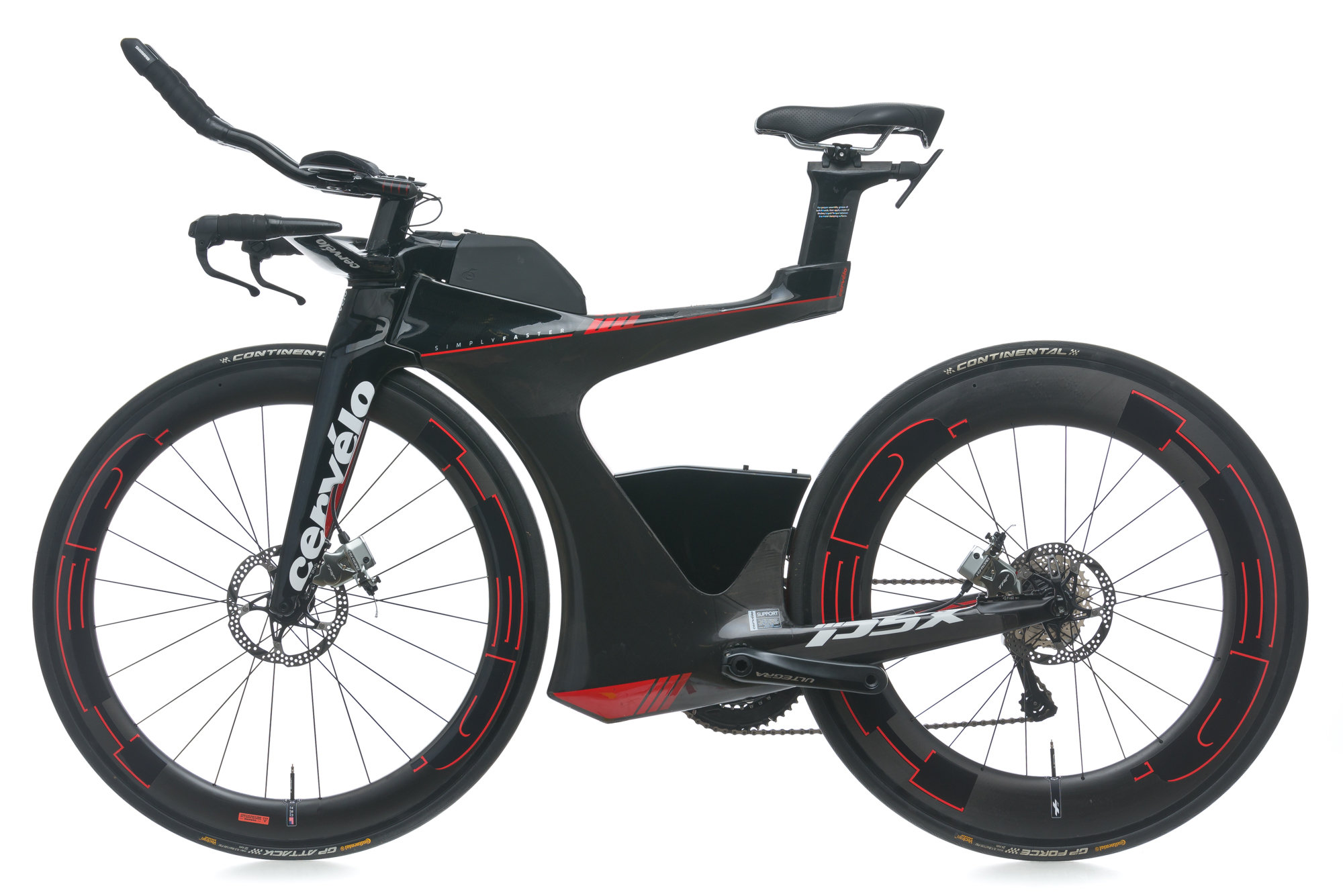 2017 Cervelo P5X Ultegra Di2 Triathlon Bike Medium Carbon Shimano HED ...