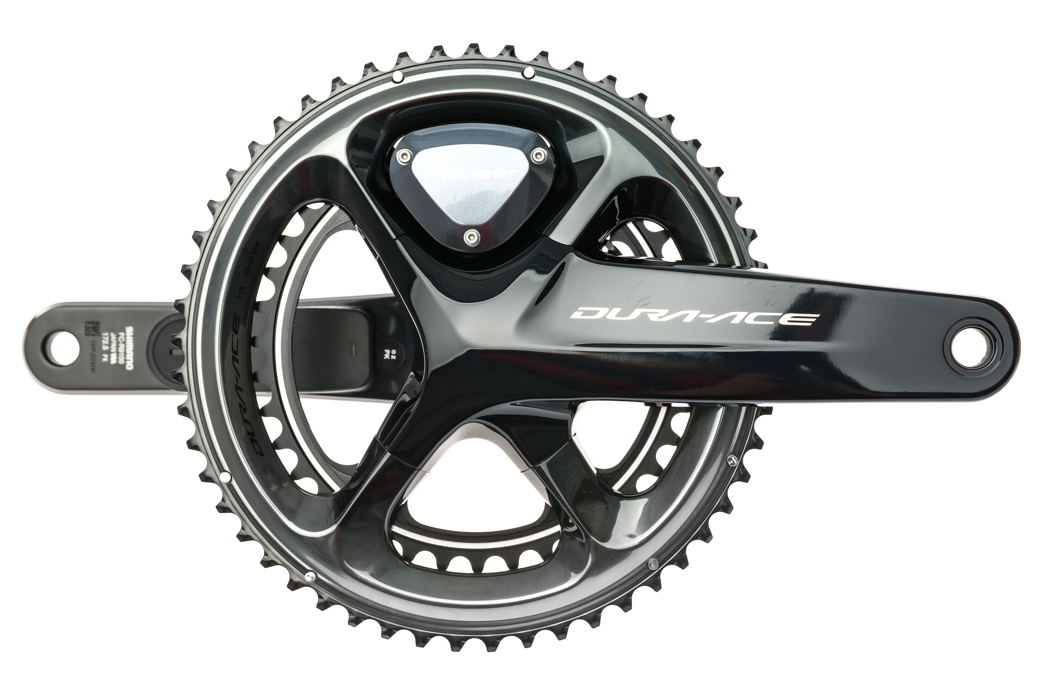 Pioneer DuraAce FCR9100 Dual Power Meter Crank Set 11s 172.5mm 53/39T